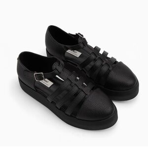 Matt & Nat Black Strappy Sandals